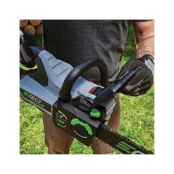 EGO Chainsaw, Battery Included, 2.5 Ah, 56 V, Lithium-Ion, 4 in Cutting Capacity, 16 in L Bar, 3/8 in Pitch