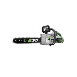 EGO Chainsaw, Battery Included, 2.5 Ah, 56 V, Lithium-Ion, 4 in Cutting Capacity, 16 in L Bar, 3/8 in Pitch