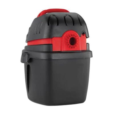Shop-Vac 9303511 Portable Wet/Dry Vacuum, 2.5 gal, 60 cfm Air, 2.5 hp, 120 VAC, Black
