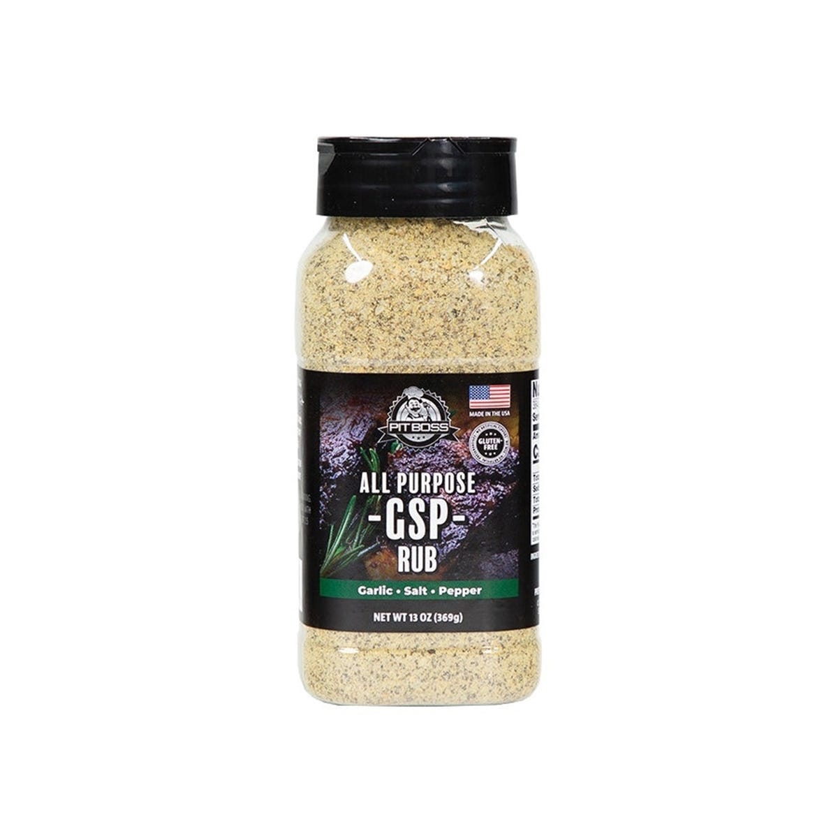 Pit Boss All-Purpose GSP Rub, Garlic, Pepper, Salt, 13 oz