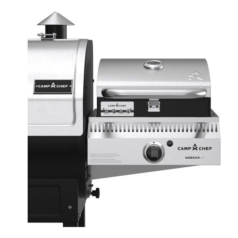 Camp Chef BBQ Grill Box, Liquid Propane, 1-Burner, 448 sq-in Primary Cooking Surface, Stainless Steel