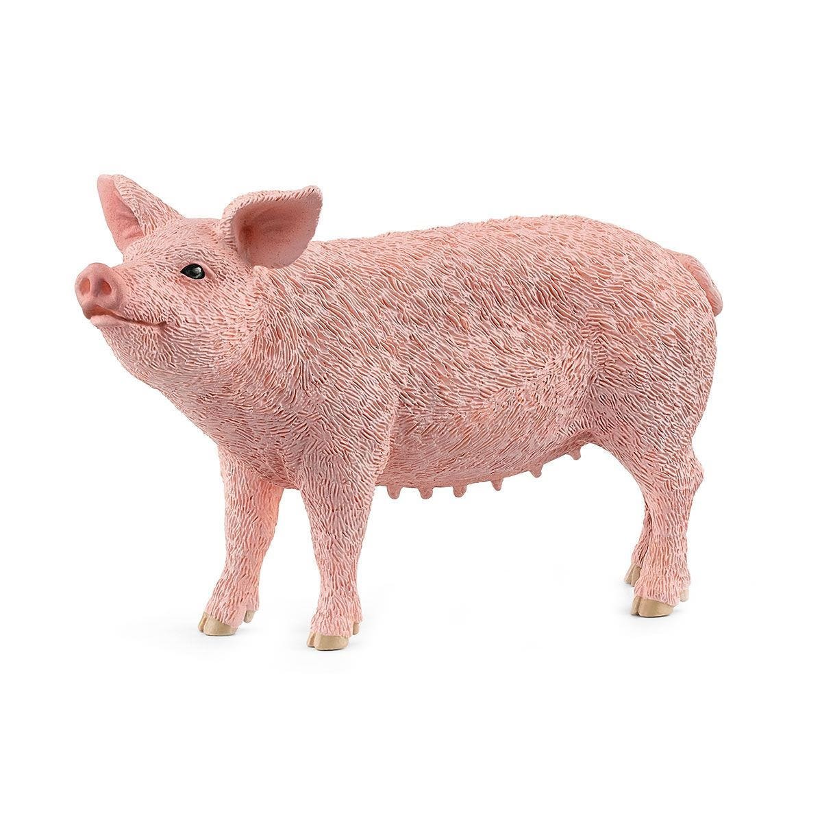 Schleich-S Farm World Animal Toy, Pig