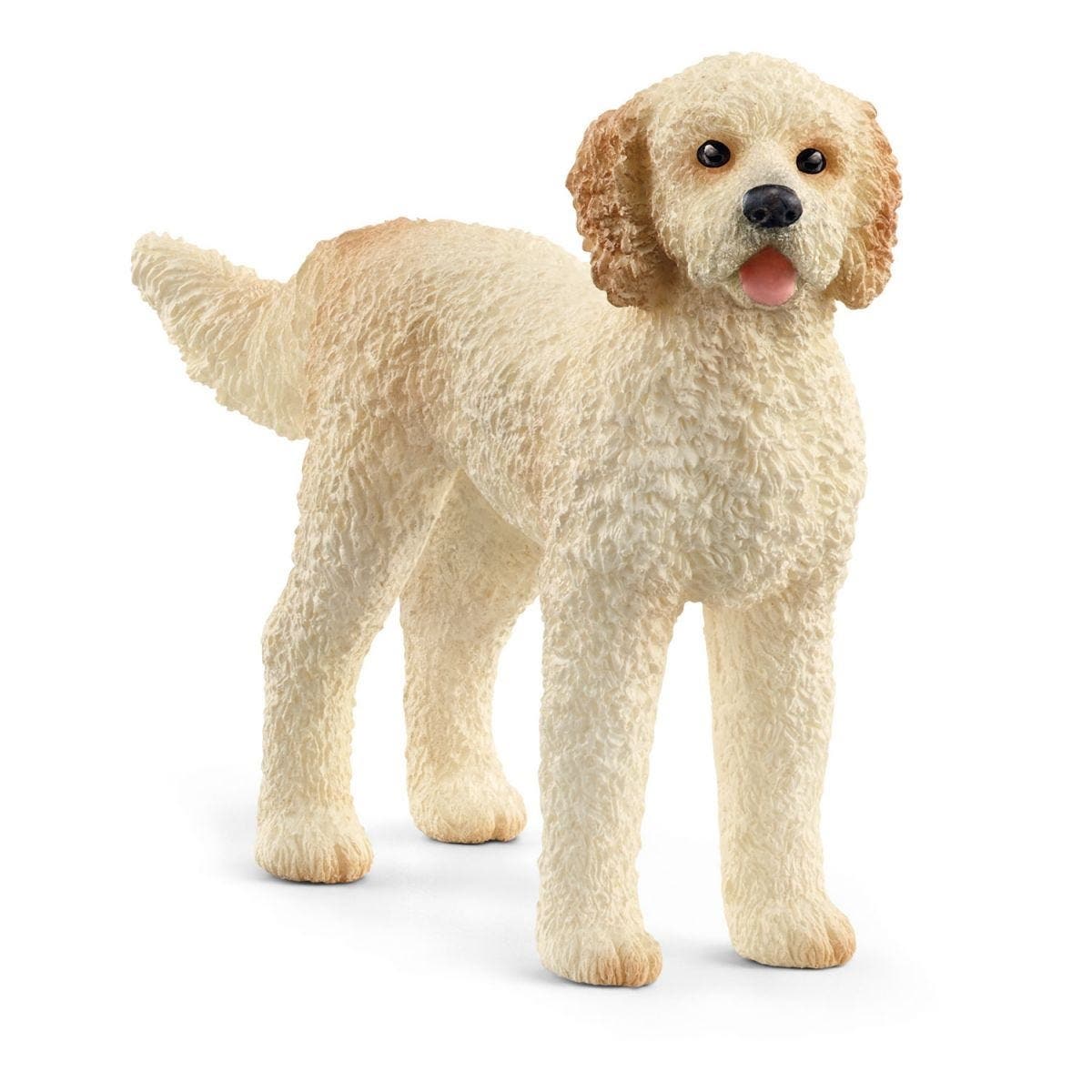 Schleich-S Farm World Animal Toy, Goldendoodle Dog