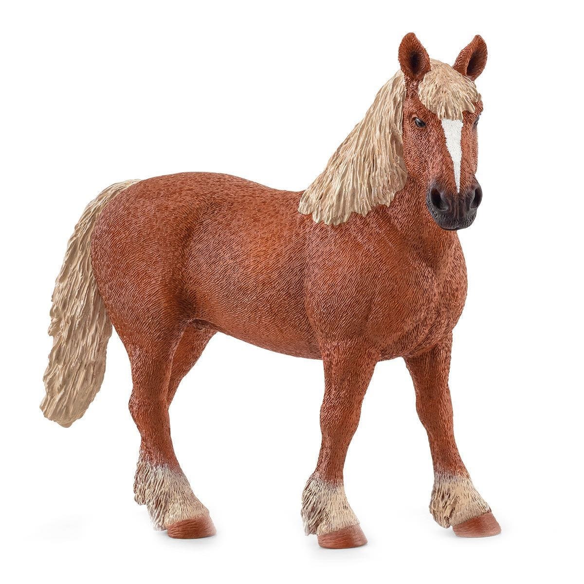 Schleich-S Farm World Animal Toy, Belgian Draft Horse
