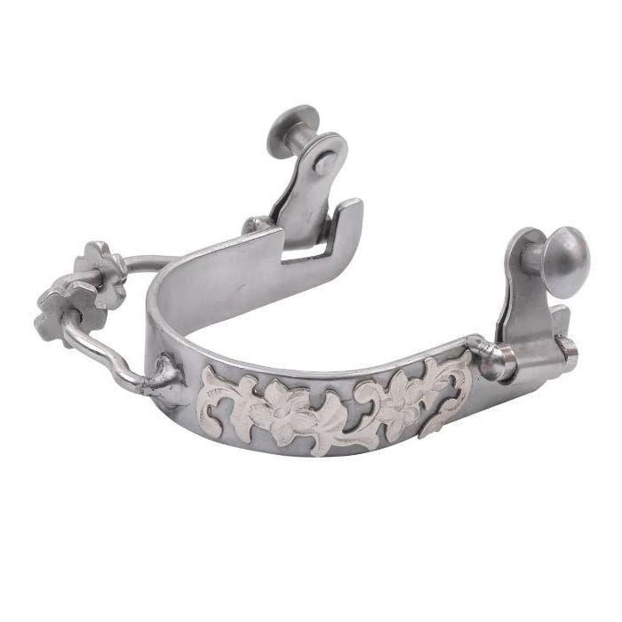 Reinsman Bumper Spur, Women's, Traditional, Stainless Steel