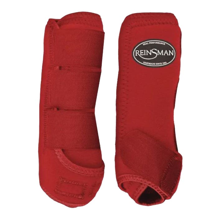 Reinsman Apex Series 9126-MD-RD Sport Horse Boots, M, Red