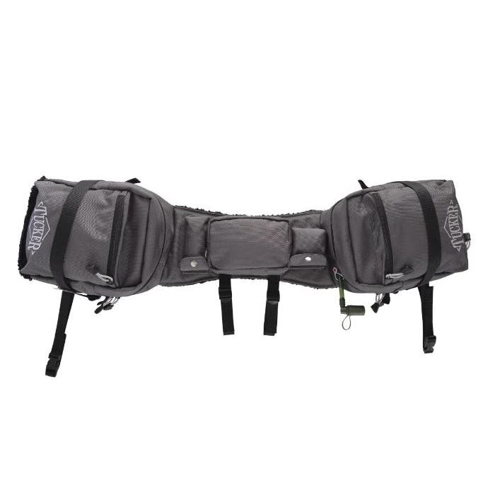 Tucker Adventurer Pommel Bag, Graphite Gray