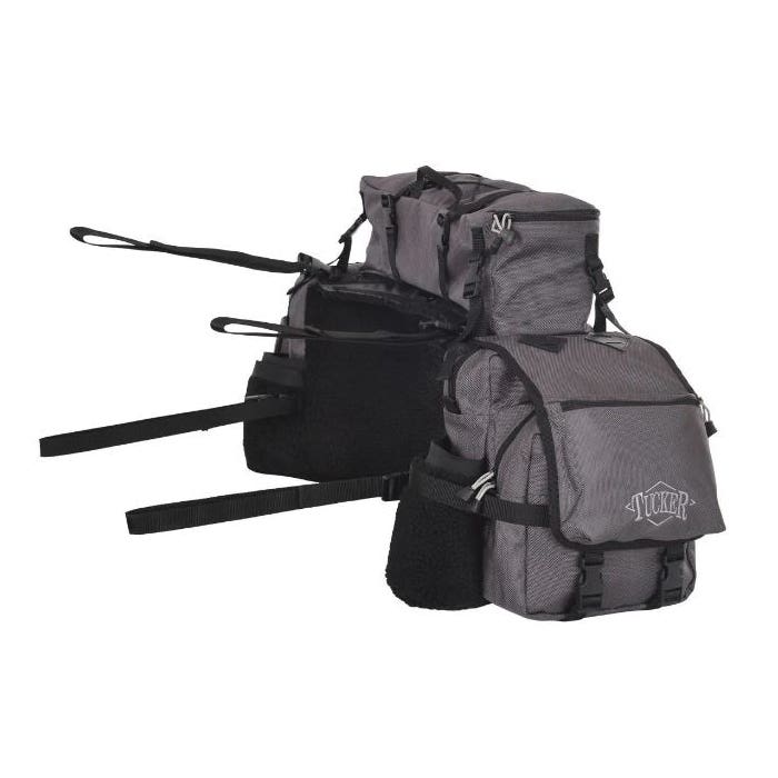 Tucker Adventurer Saddle Bag, Graphite Gray
