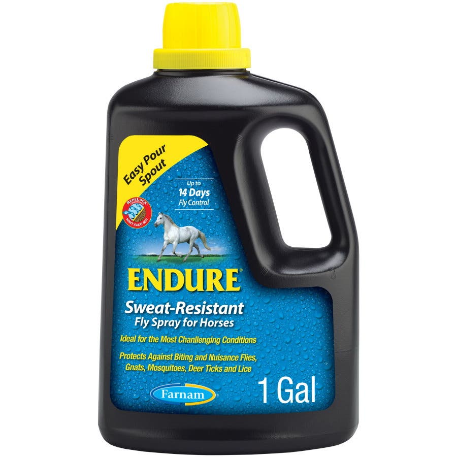 Farnam Endure 100526253 Fly Spray, Liquid, 128 oz Jug