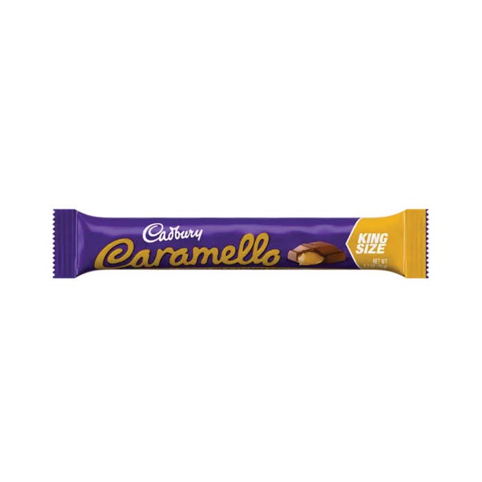 Cadbury Chocolate Candy, Bar, Creamy Caramel, Milk Flavor, 2.7 oz
