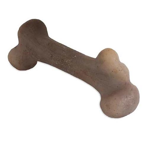 Pet Qwerks Dinosaur BarkBones DBB1 Dog Chew, 3XL, Bacon Flavor, Bone, Nylon