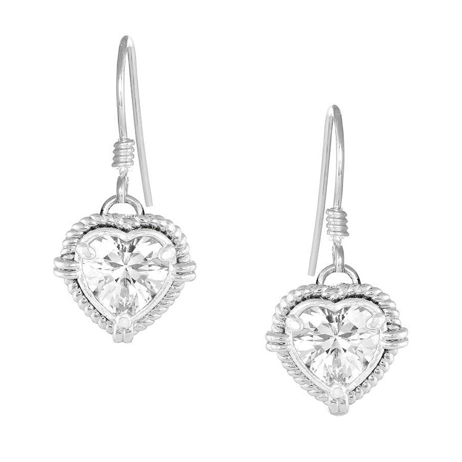 Montana Silversmiths Heart on my Sleeve Pendant Earrings