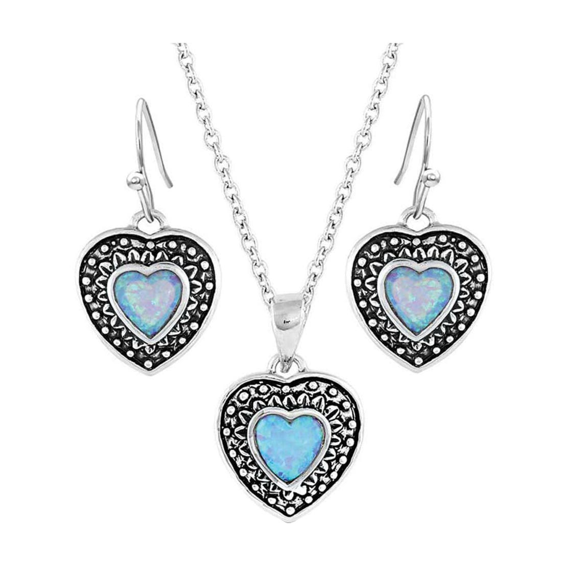 Montana Silversmiths Depths of My Heart Jewelry Set