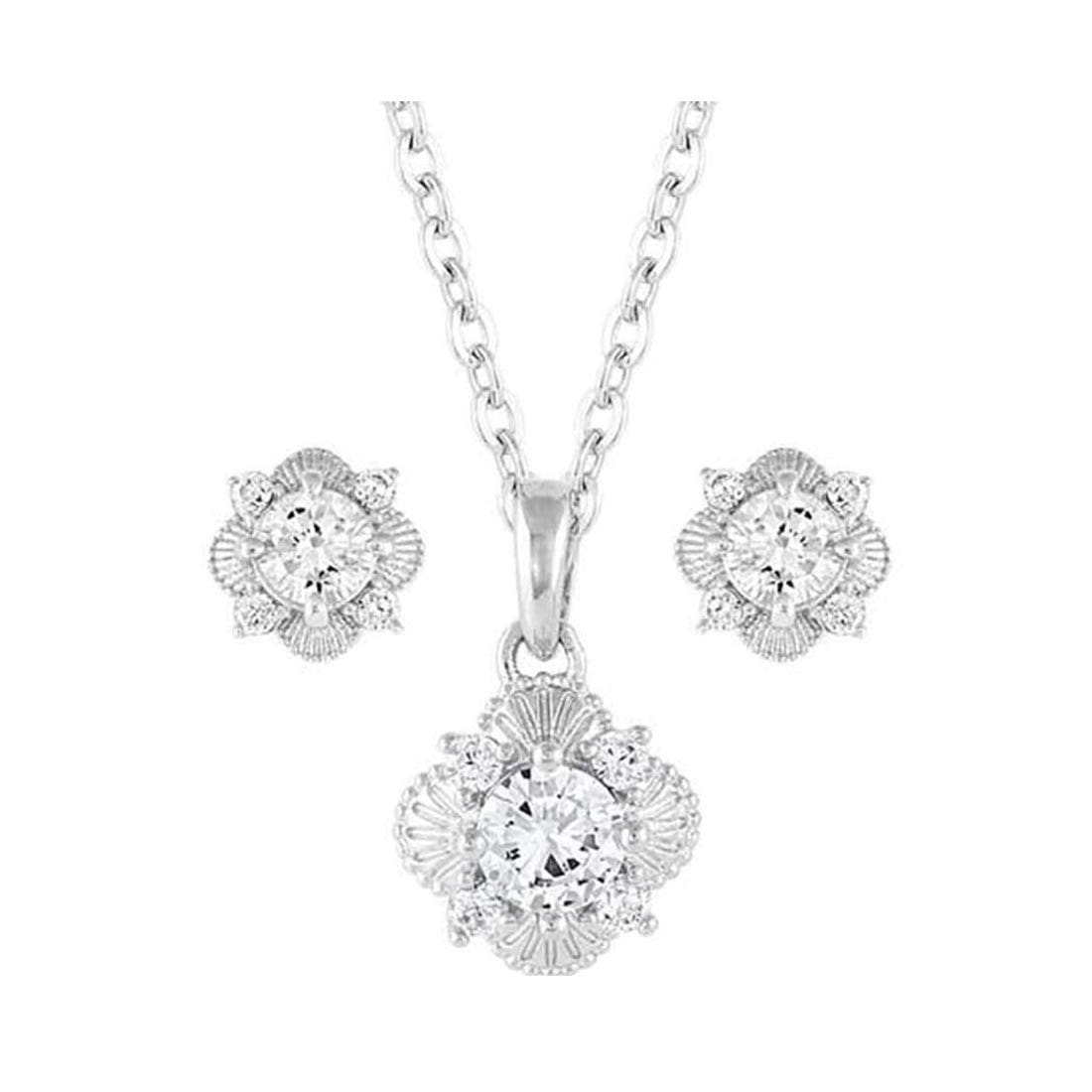 Montana Silversmiths Makin' Memories Crystal Jewelry Set