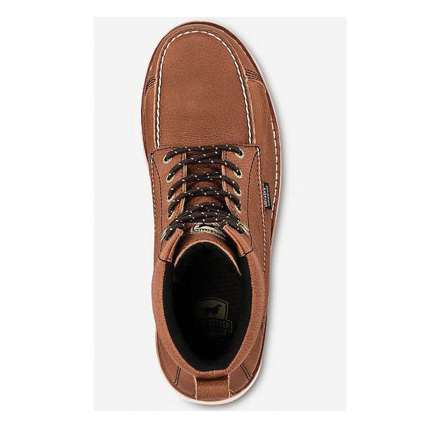 Irish Setter Wingshooter ST Series Work Boots, 10.5, D W, Brown, Leather, Lace-Up