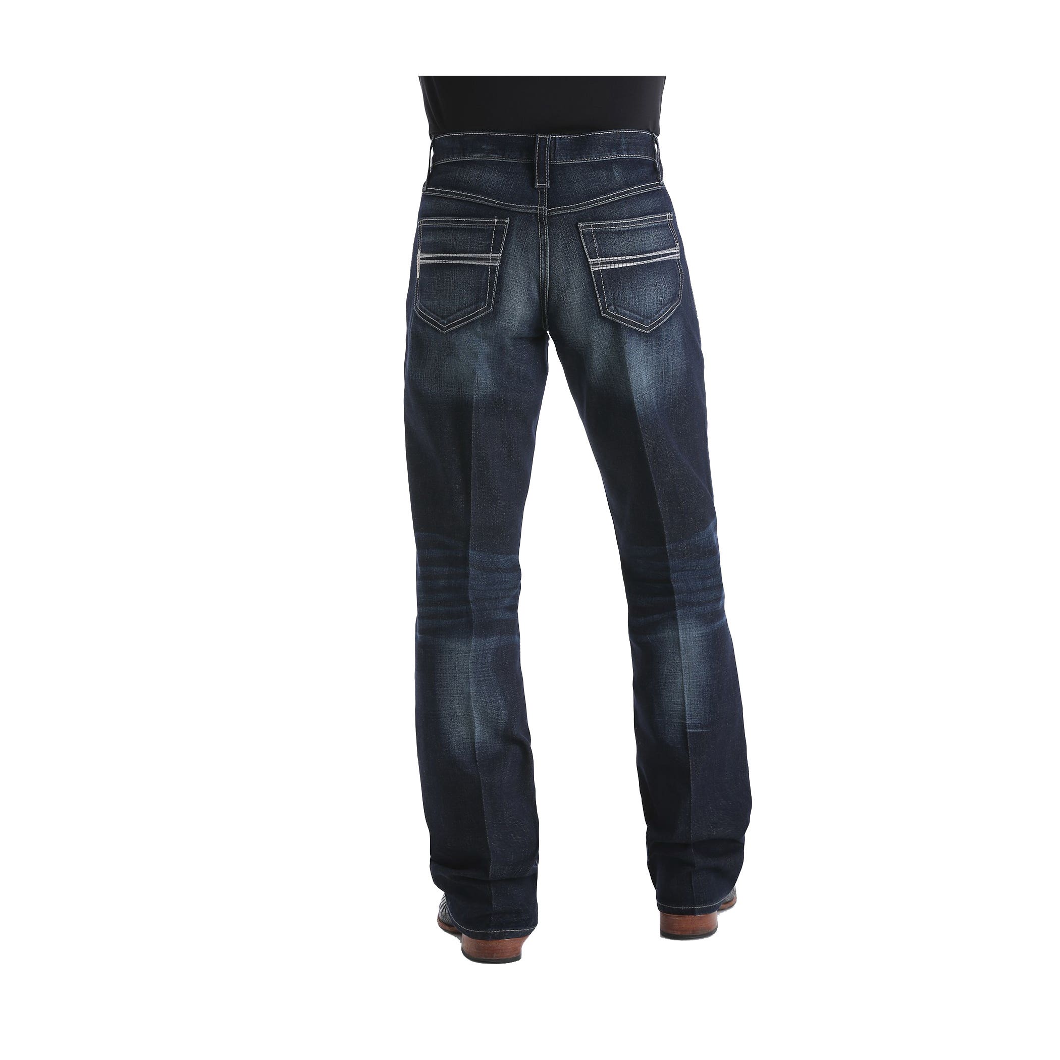 Cinch CARTER 2.4 Series Jeans, 36 in, 36 in L, Tint, Bootcut, Relaxed, Stretchable