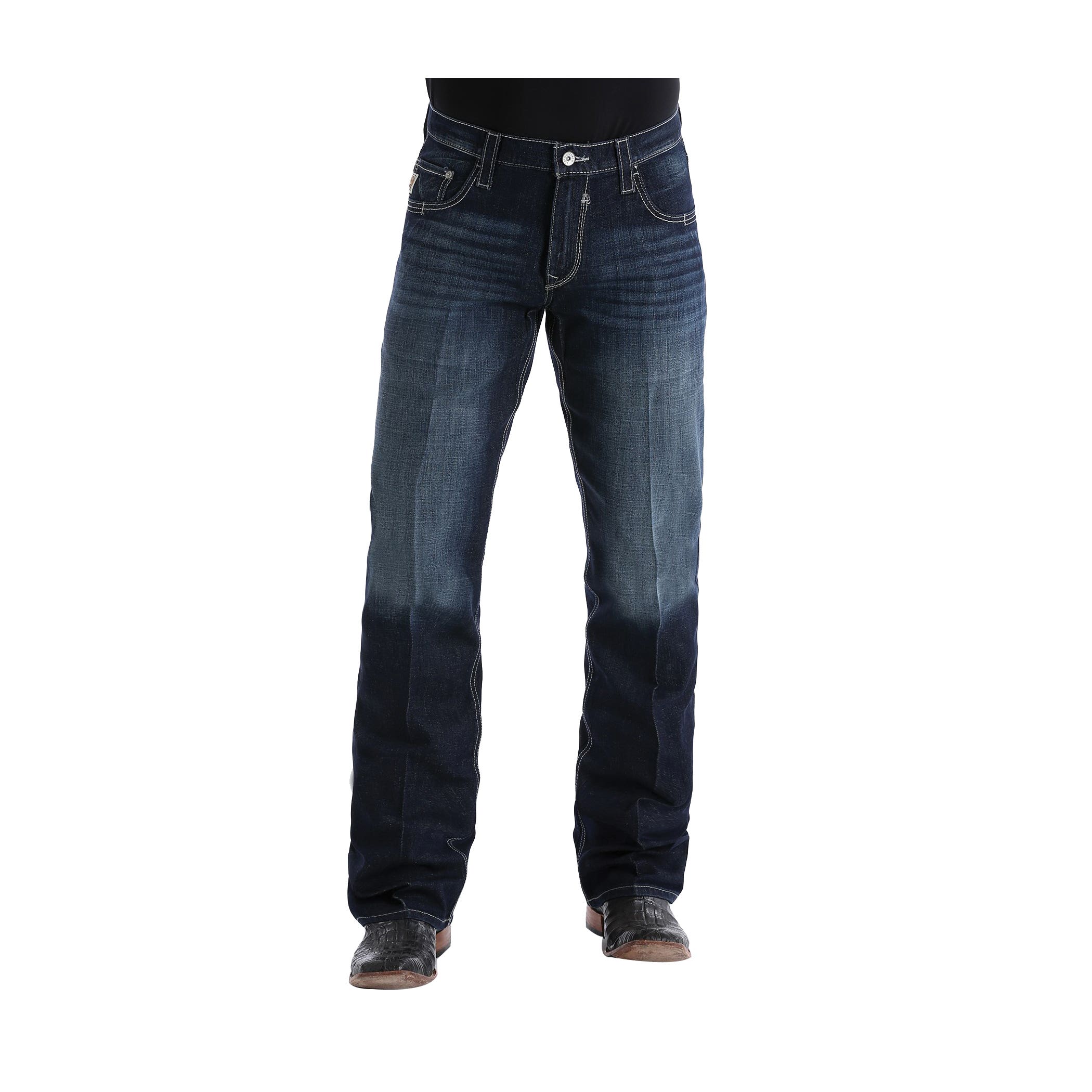 Cinch CARTER 2.4 Series Jeans, 38 in, 36 in L, Tint, Bootcut, Relaxed, Stretchable