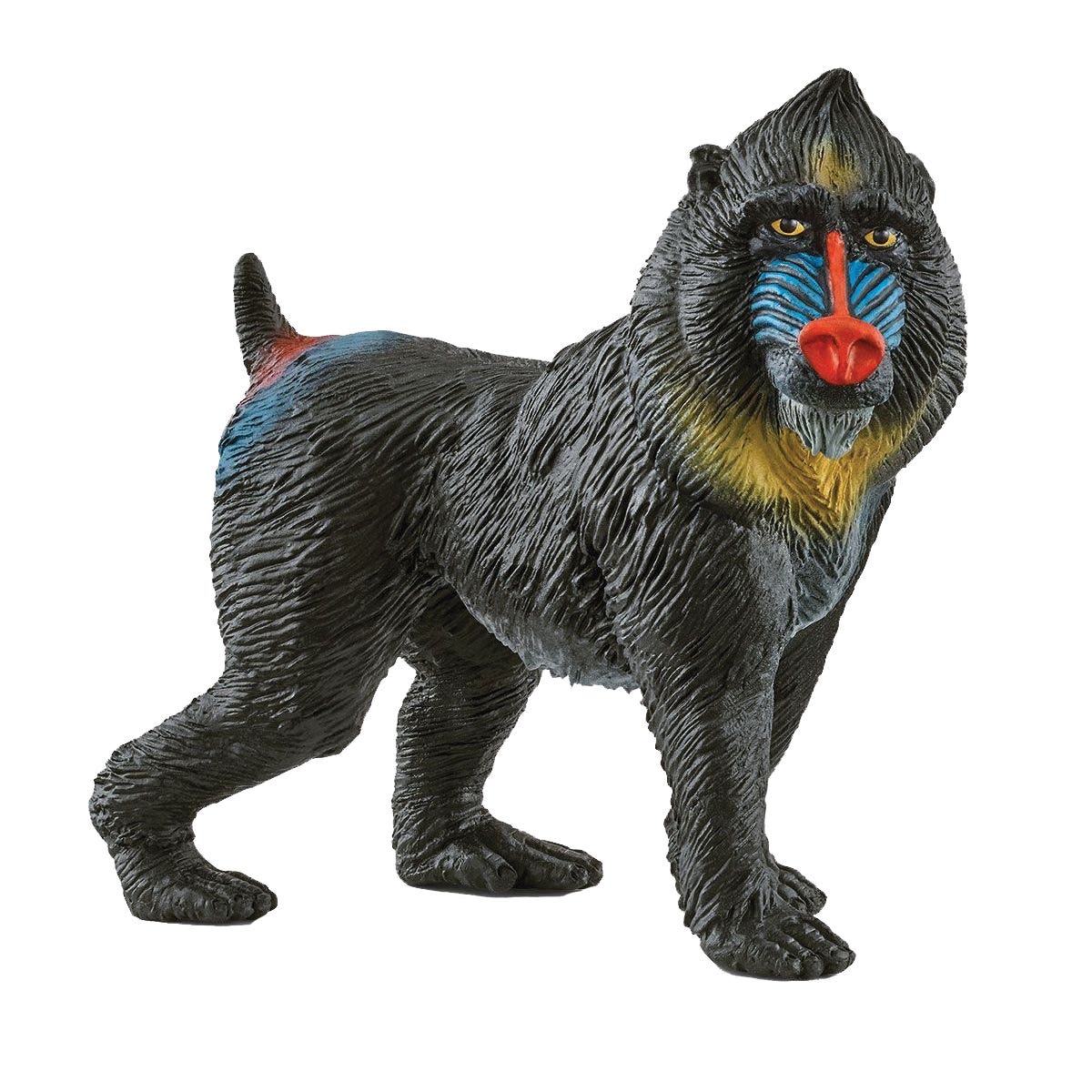 Schleich-S Mandrill Figurine, Wild Life, Plastic, 1-Piece