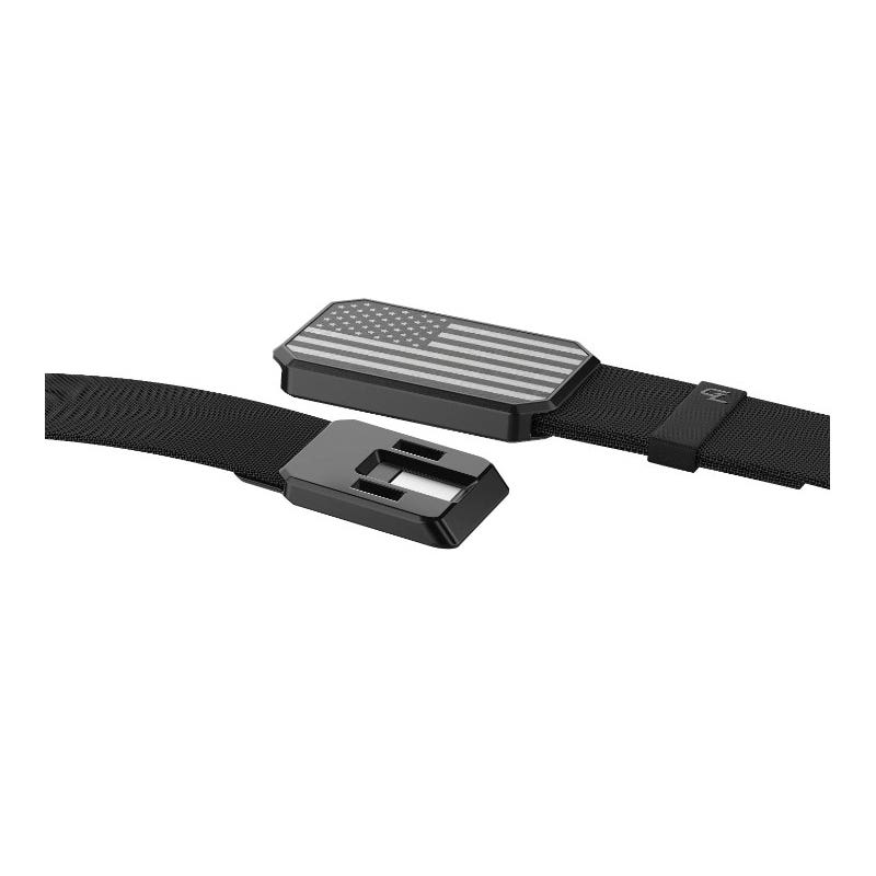 Groove Life B6-001-OS Adjustable Web Belt, One-Size, Black, Buckle