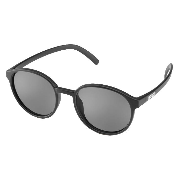 Suncloud Low Key Series Sunglasses, Injection Molded Frame, Matte Black Frame, Polarized Gray Lens