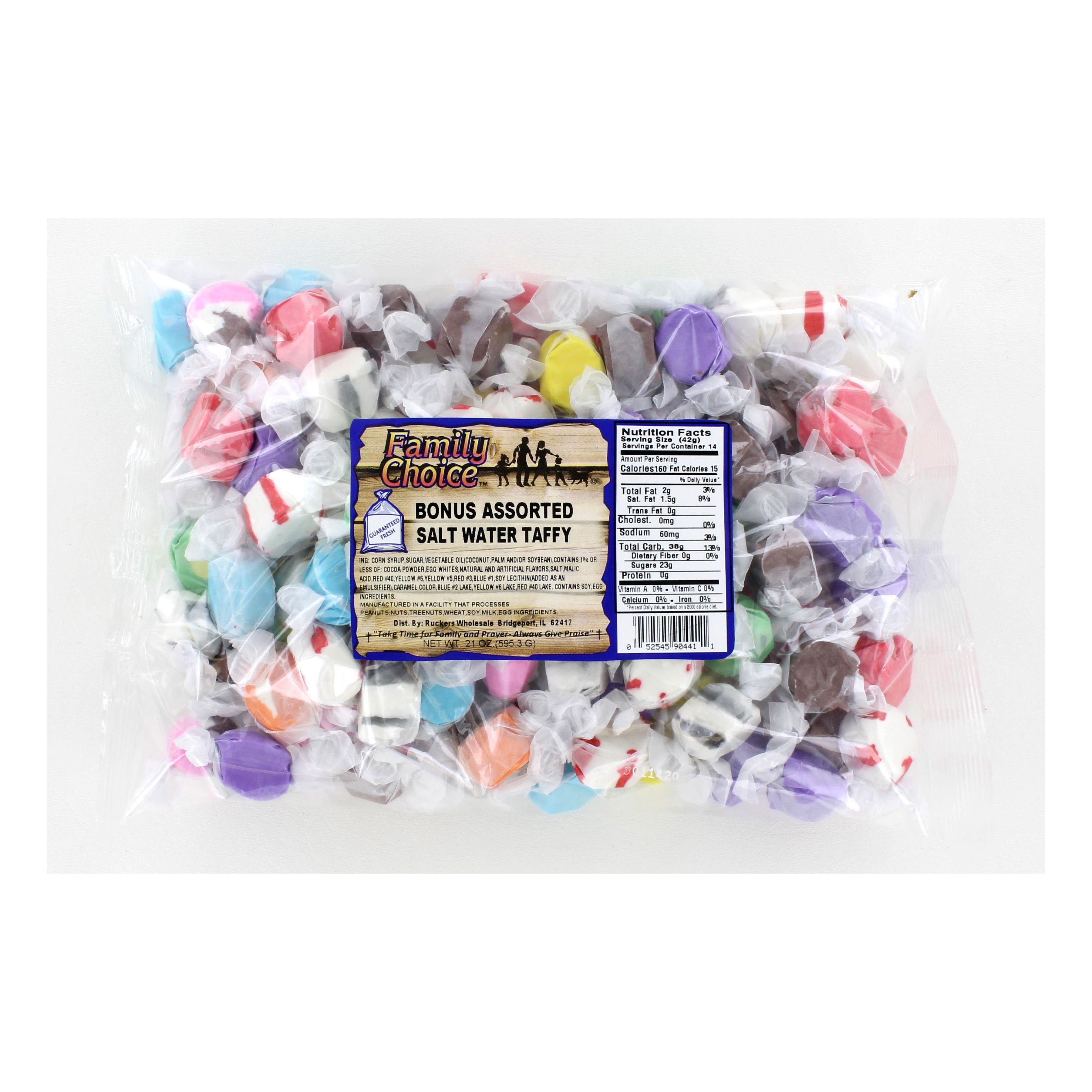 Family Choice Taffy Candy, Assorted Flavor