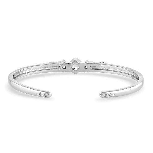 Montana Silversmiths Sparkling Wheat Crystal Cuff Bracelet