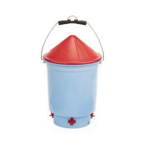 Little Giant Deluxe Hen Hydrator, 3 gal Capacity, Blue, Hanging Mounting