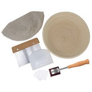 Roots & Harvest Sourdough Bread Kit, Plastic/Stainless Steel