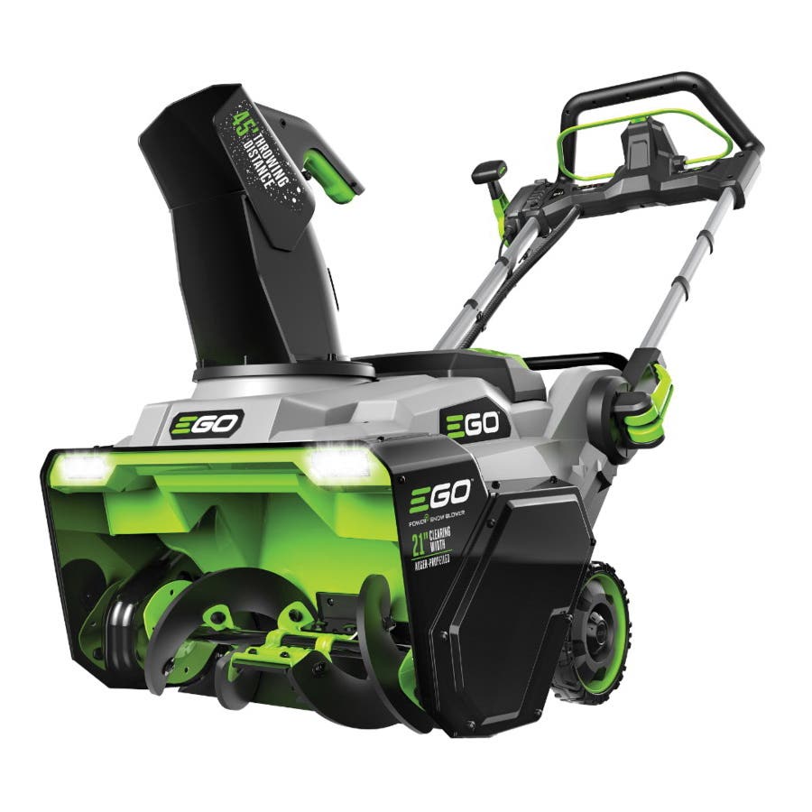 EGO SNT2125AP Snow Blower, Battery Included, 56 V, 7.5 Ah, ARC Lithium, 1-Stage, 45 ft Throw
