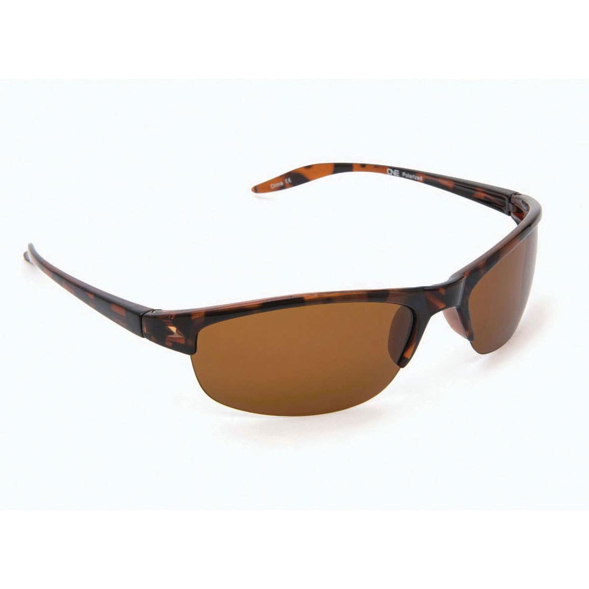 Optic Nerve Alpine Series Sunglasses, Durable, Lightweight Frame, Polarized, Brown/Dark Turquoise Lens