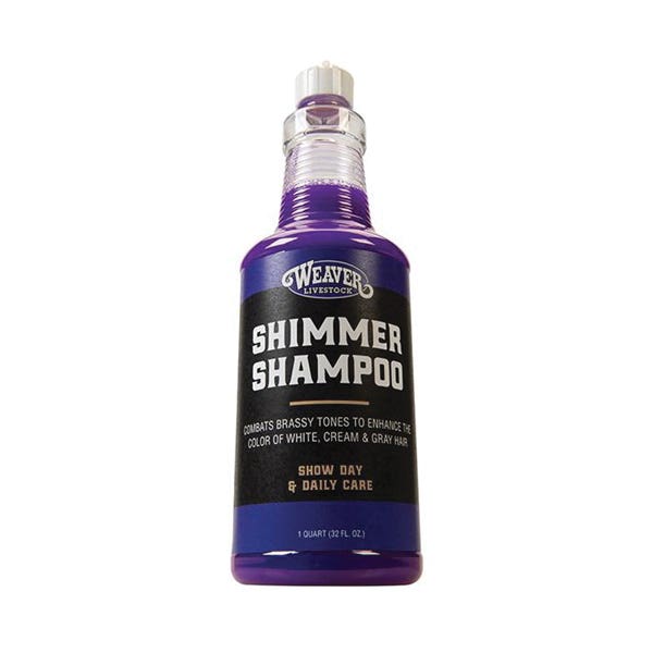 Weaver Livestock Shimmer Shampoo, Liquid, 1 qt