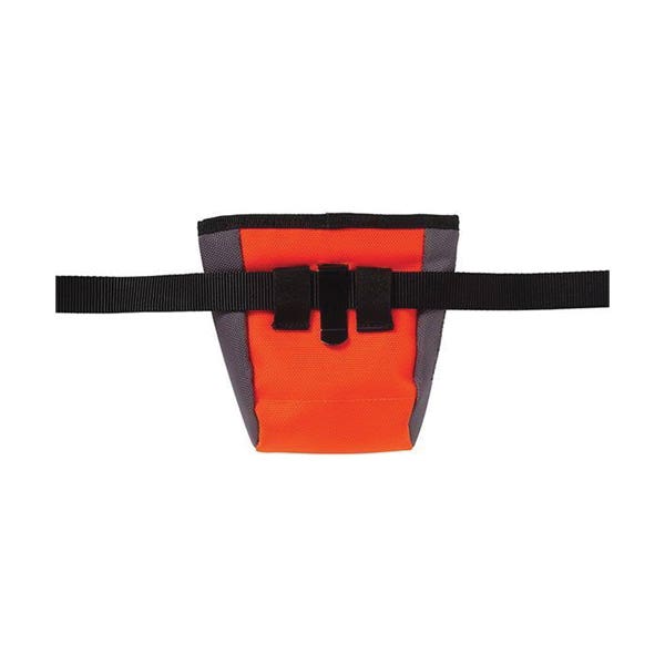 Terrain Dog Treat Bag, Polyester, Gray/Orange