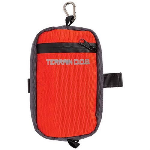 Terrain Dog Catchall Bag, 2520D Poly, Gray/Orange