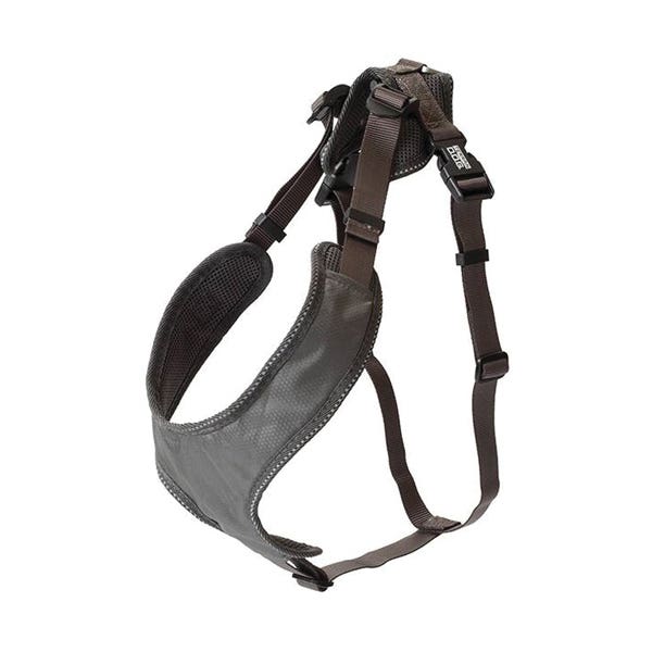 Terrain Dog Dog Tracking Harness, M, Fastening Method: Buckle, 24 to 32 in Harness, Dark Gray