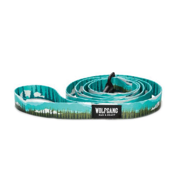 Wolfgang Dog Leash, 6 ft L, 1 in W, Polyester Line, Greatescape, Fastening Method: Snap Hook