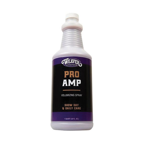 Weaver Livestock ProAmp Series Volumizing Spray, Liquid, Purple, Herbal, 1 qt
