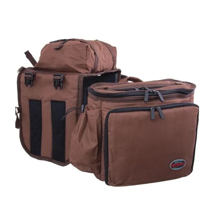 Reinsman Cooler Saddle Bag, Brown