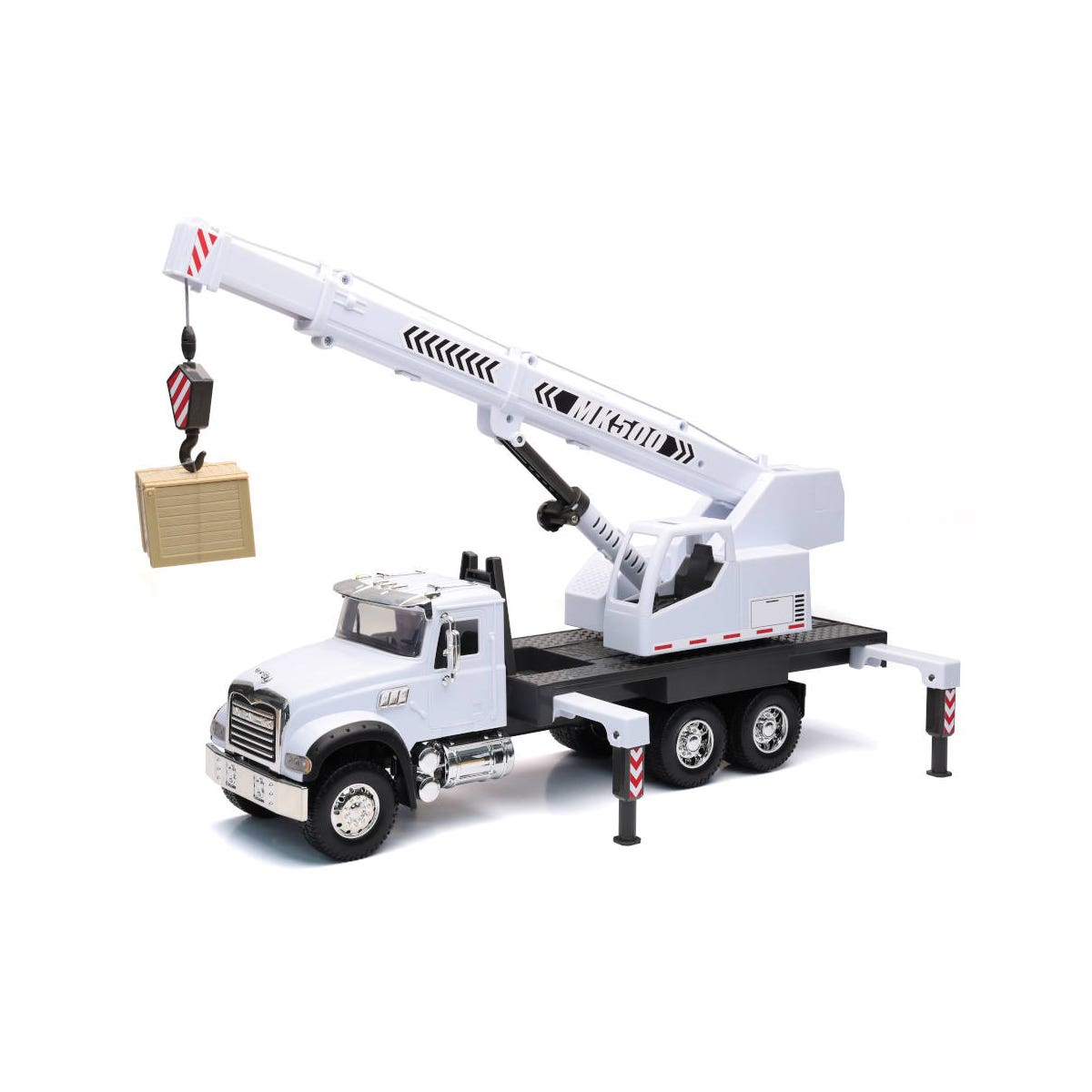 NewRay Mack Granite Truck with Extendable Crane and Crate