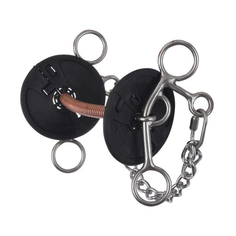 Reinsman Easy Money Bit, 5 x 3/8 in Mouth, Copper