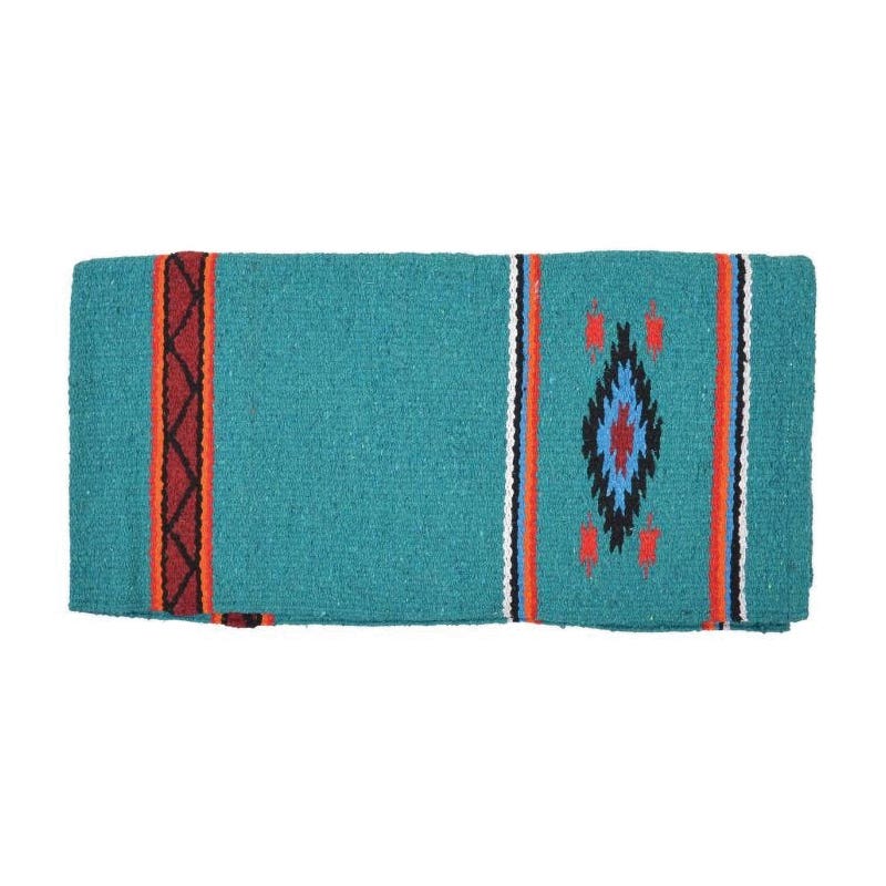 Reinsman DIAMOND R Series Double Weave Blanket, Acrylic, Turquoise