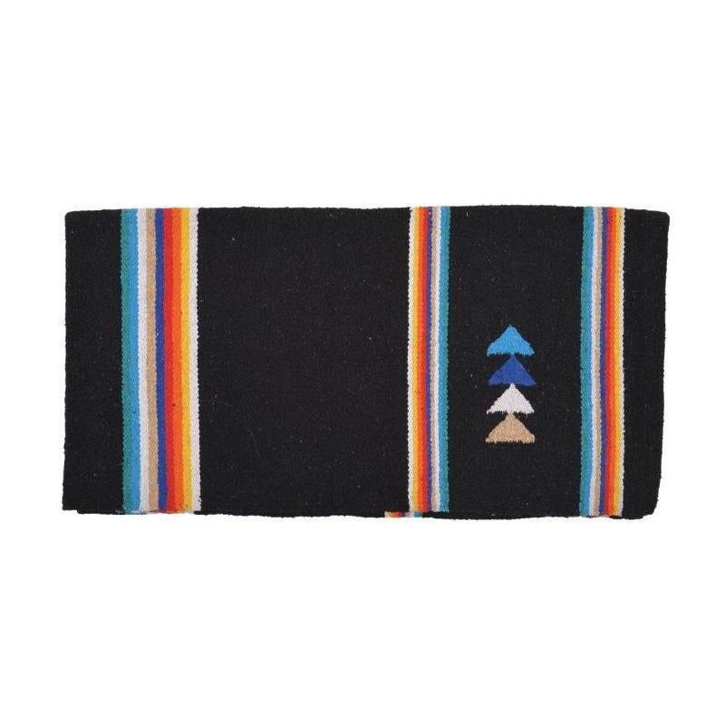 Reinsman DIAMOND R Series Single Weave Blanket, Acrylic, Black