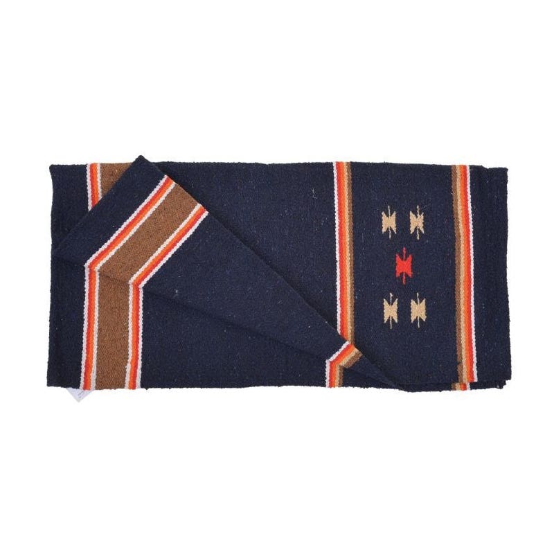 Reinsman DIAMOND R Series Single Weave Blanket, Acrylic, Navy
