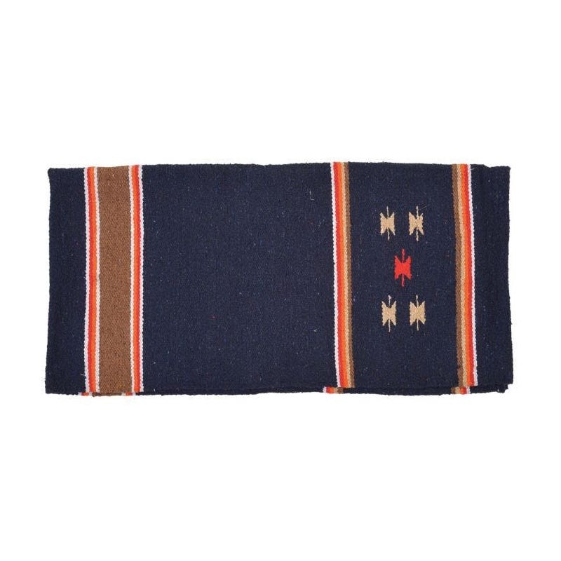 Reinsman DIAMOND R Series Single Weave Blanket, Acrylic, Navy