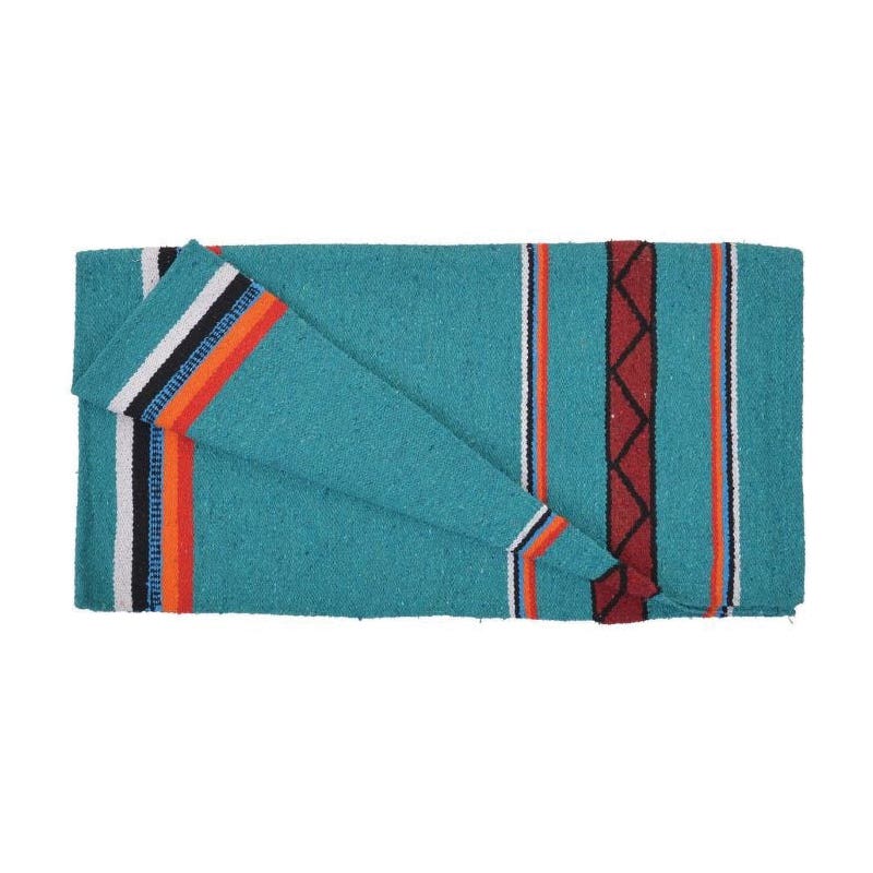 Reinsman DIAMOND R Series Single Weave Blanket, Acrylic, Turquoise