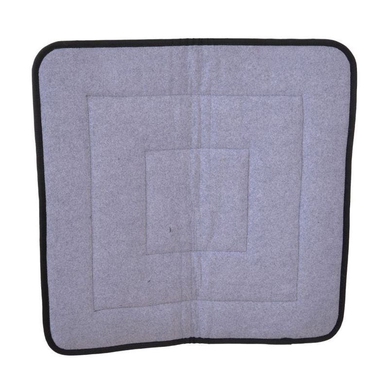 Reinsman DIAMOND R Series Saddle Pad, 1 in Thick, Acrylic/Leather/Suede/Wool Felt, Cream
