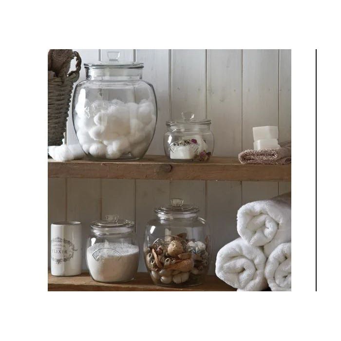 Kilner 0025.742 Universal Push Top Storage Jar, 2 L, Sodalime Glass