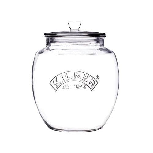 Kilner 0025.742 Universal Push Top Storage Jar, 2 L, Sodalime Glass
