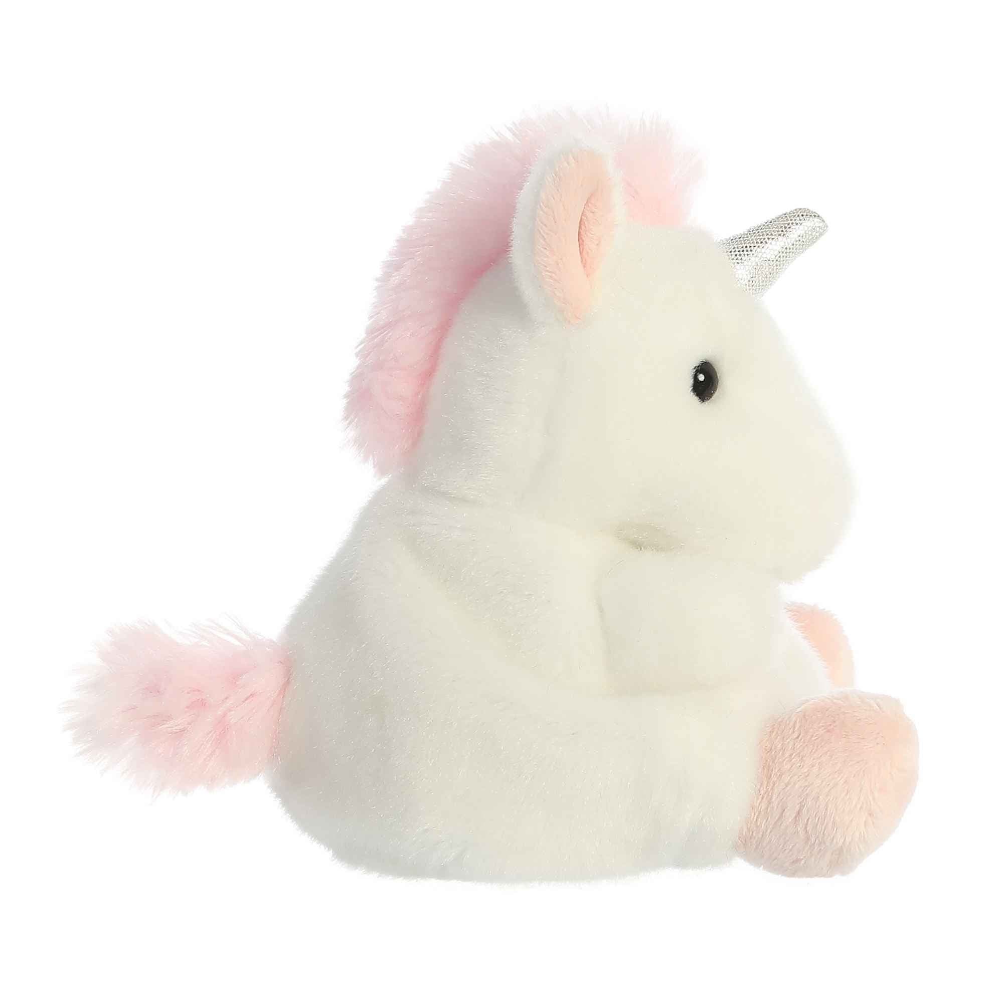 Aurora Palm Pals Series Sassy Unicorn Plush Toy