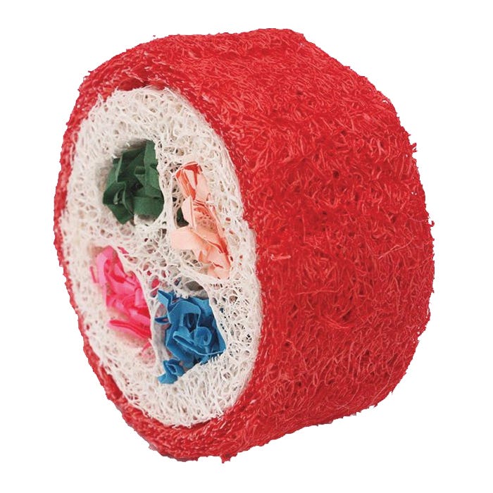 a&e Loofah Deluxe Sushi Roll Animal Toy Dog Guinea Pigs Hamsters Mice