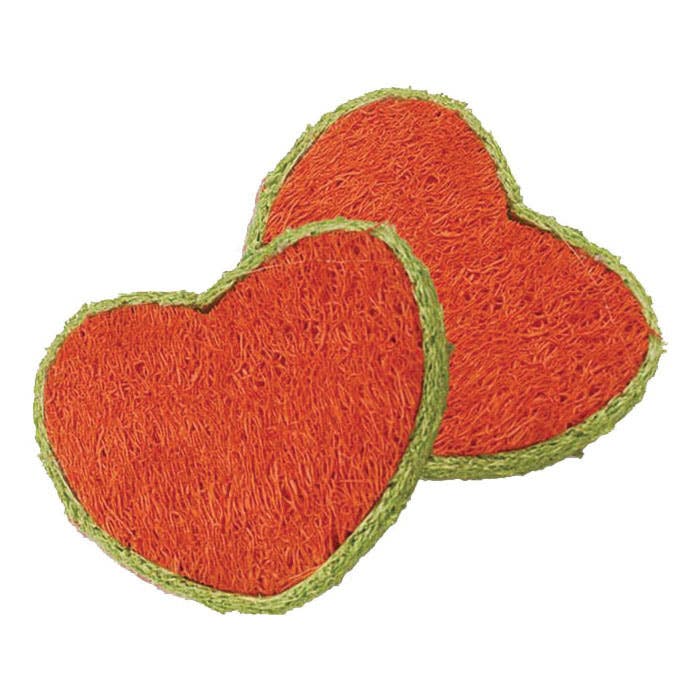 a&e Loofah Hearts Animal Toy Dog Guinea Pigs Hamsters Mice